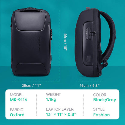 MARK Anti-Theft 15.6 Inch Laptop Backpacks | Mark Bag 01