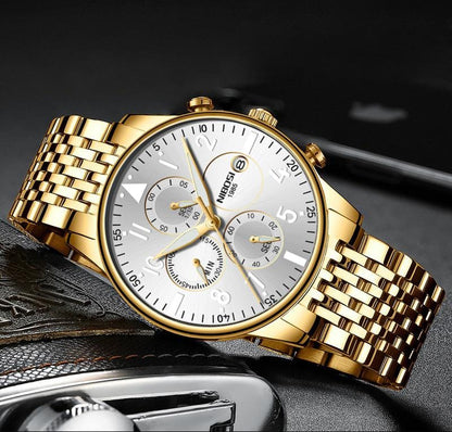 Original Nibosi Luxury Watch For Men - Exclusive Collection - NBC 22