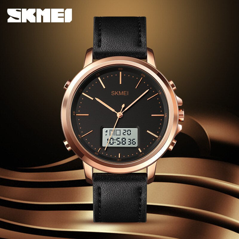 SKMEI Dual Time Digital LED Stylish Watch - SKMEI 62