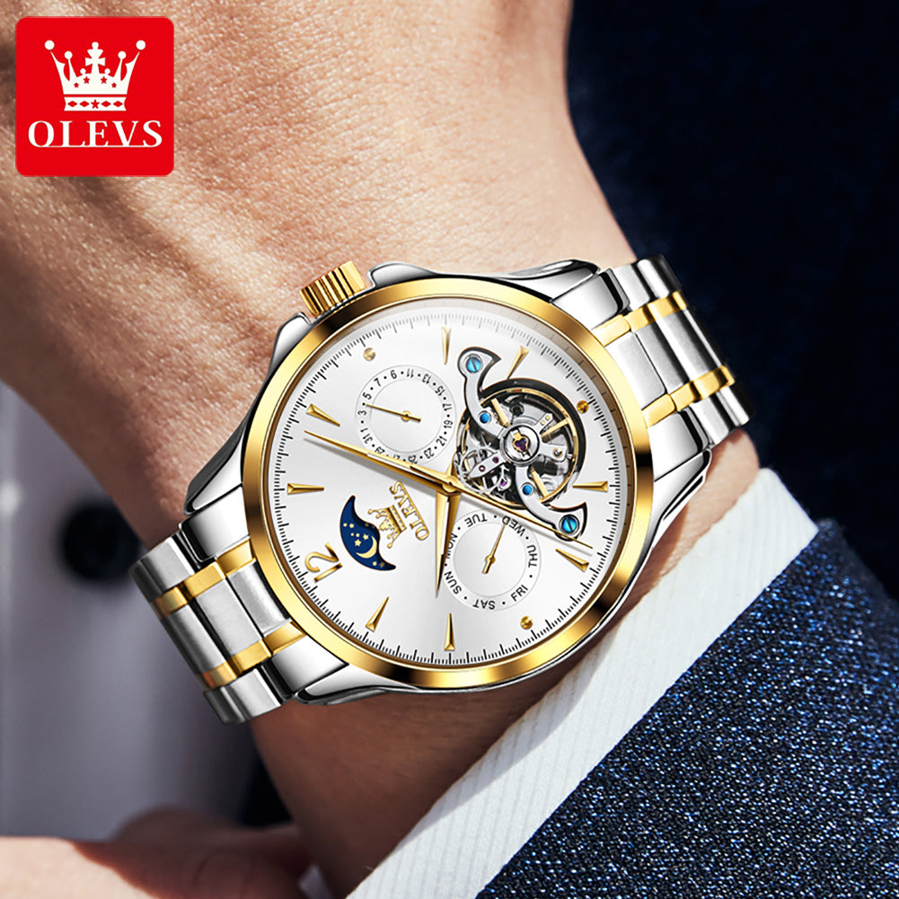 OLEVS Tourbillon Automatic Mechanical Watch | OLEVS Watch 26