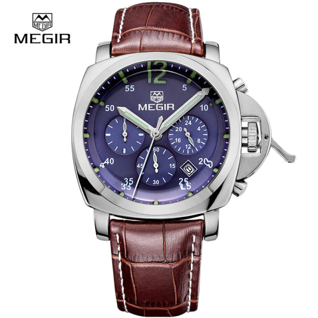 Original Megir Chronograph Watch - Megir Watch 02