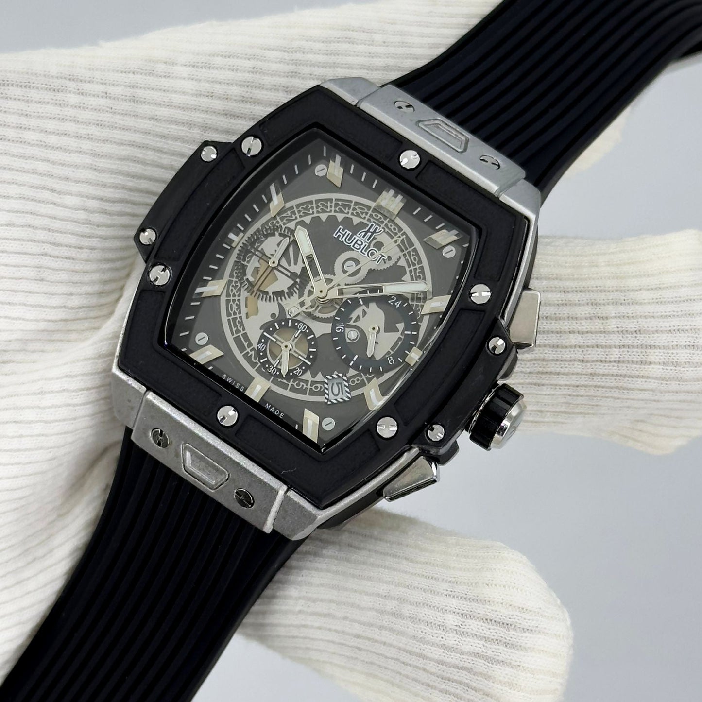 Hublot Premium Quality Chronograph Quartz Watch | HBLT Watch 2036 E