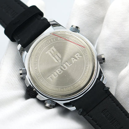 Stylish TUBULAR Dual Time Digital Analog Quartz Watch | TBLR Watch 05 D