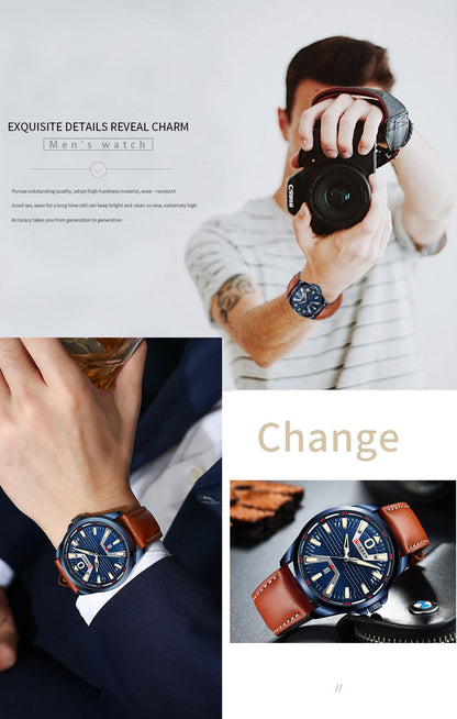 Trendy Stylish Stainless Steel Original CURREN Watch for Men | Curren 31