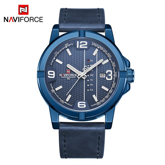 Original Premium Quality NAVIFORCE Stylish Waterproof Quartz Watch for Men | NF 50