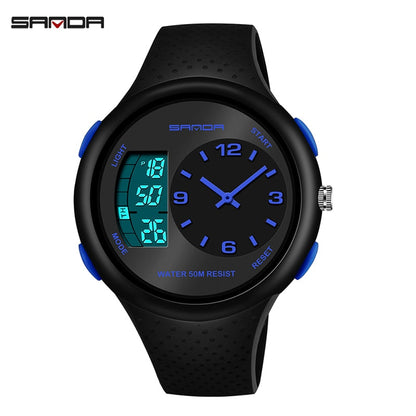 SANDA Dual Sports Original LED Digital Watch - Sanda 03