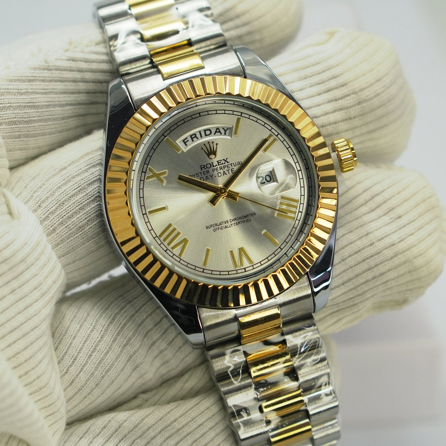 Premium Quality Full Day Date Quartz Watch | RLX Watch A46 G