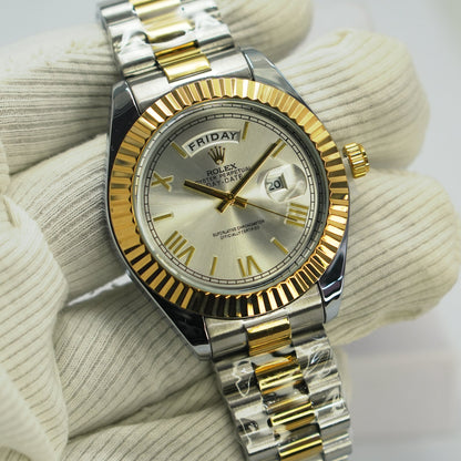 Premium Quality Full Day Date Quartz Watch | RLX Watch A46 G