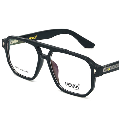 Indian Premium Quality Eye Glass | Optic Frame | Eyeware | Hexxa Frame 9009 D