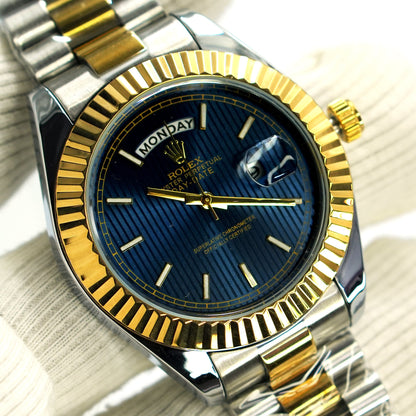 Premium Quality Full Day Date Quartz Watch | RLX Watch A46 L