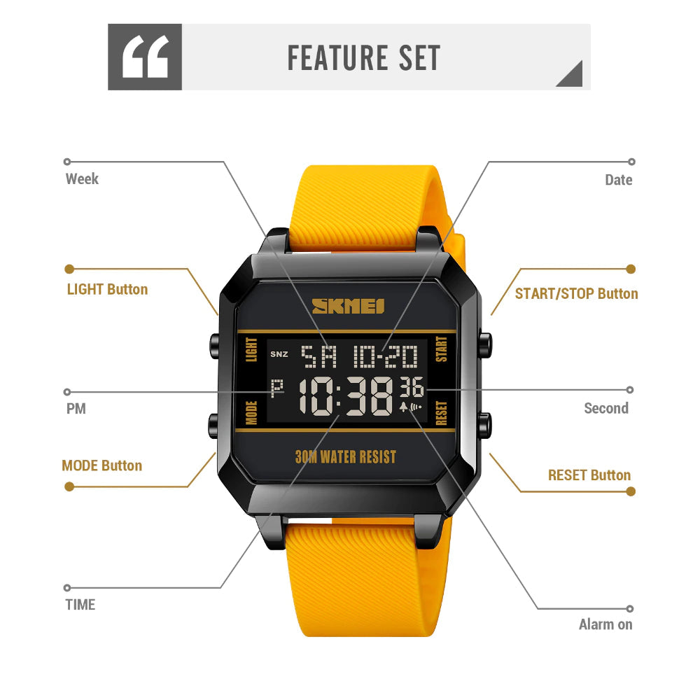 Original SKMEI Stylish Waterproof Watch | SKMEI 67