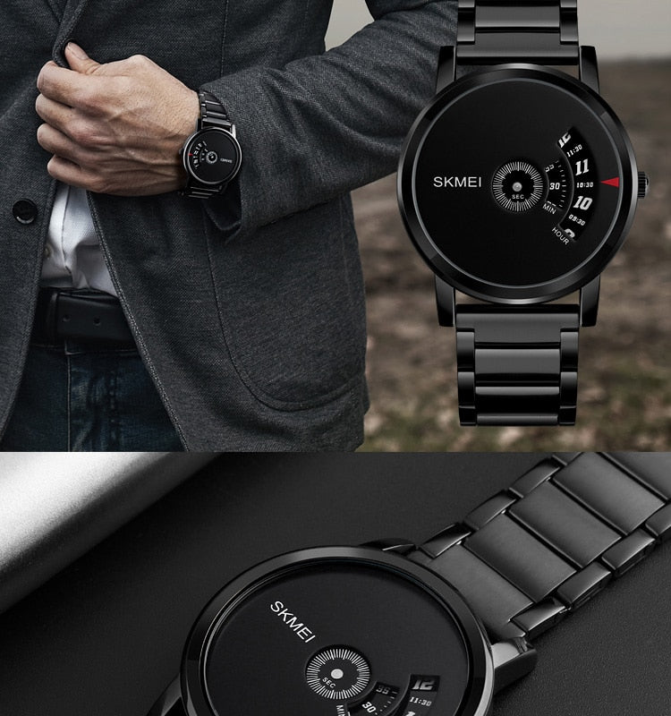 Unique Stylish Quartz Creative Waterproof SKMEI Watch | SKMEI 02