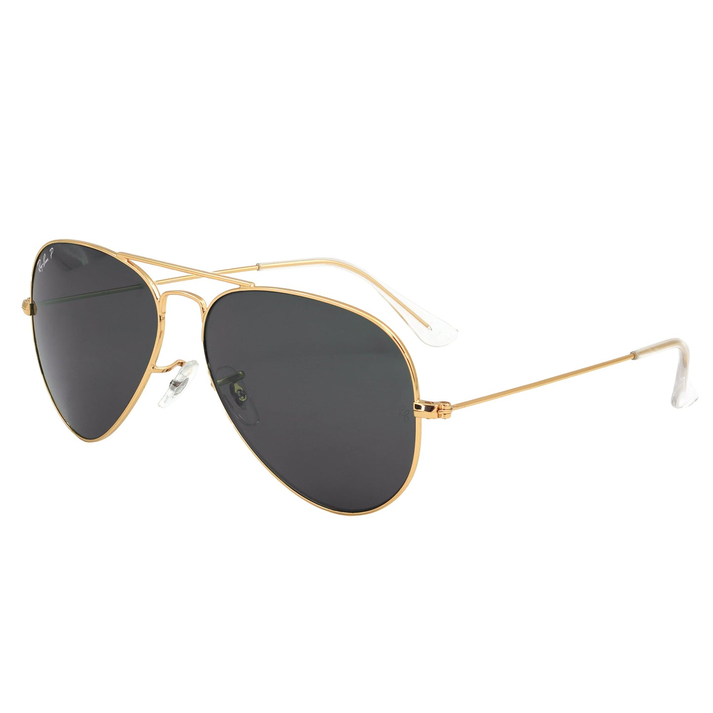 Luxury Rayban Aviator Polarized Sunglass | RB 74 Golden Polarized | Pailot Shape Sunglass