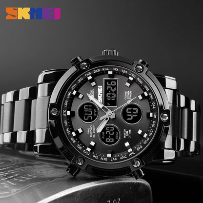 SKMEI 1389 Digital Analog Quartz Watch