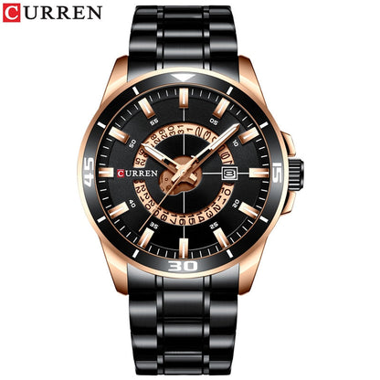 Original Trendy Stylish Stainless Steel CURREN Watch | Curren 28