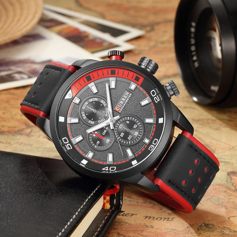 Trendy Stylish Stainless Steel Original CURREN Watch for Men | Curren 42