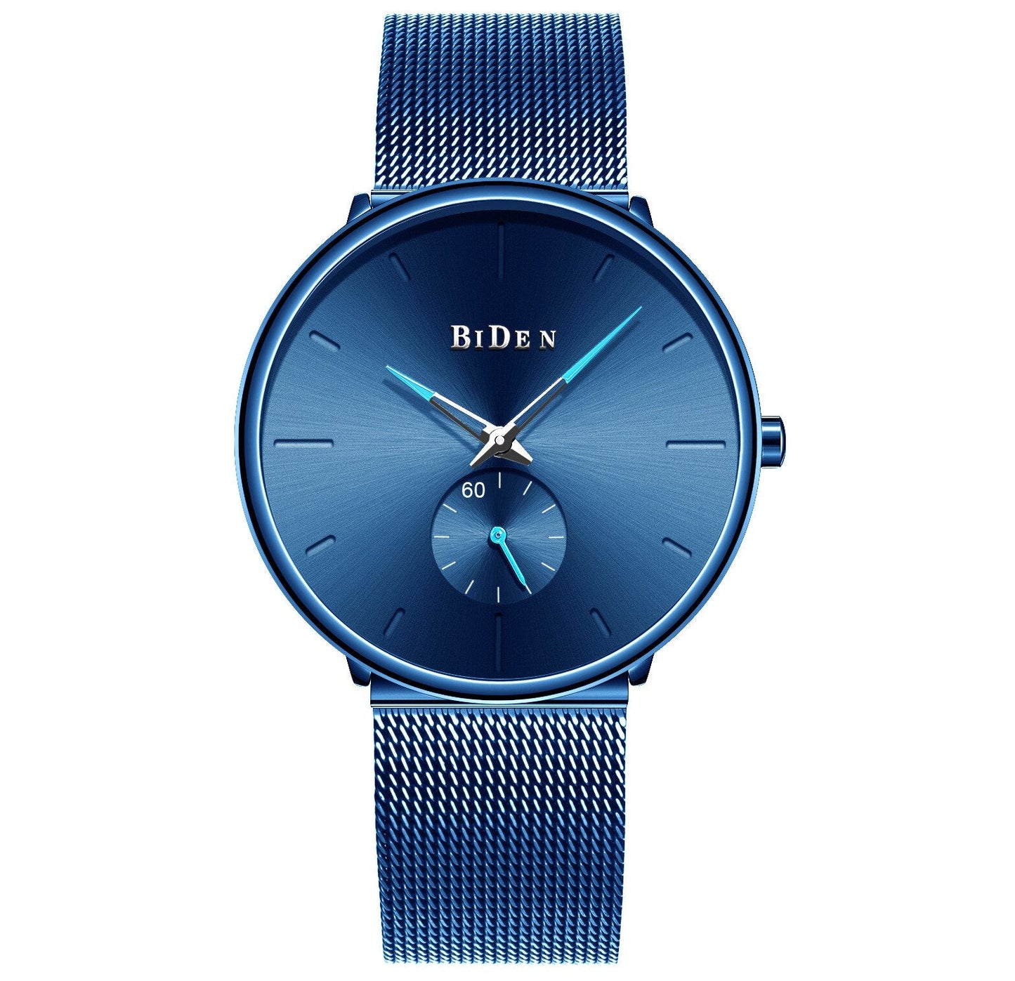 Quartz Business Unique Stylish Independent Watch For Men - Biden 19 Blue