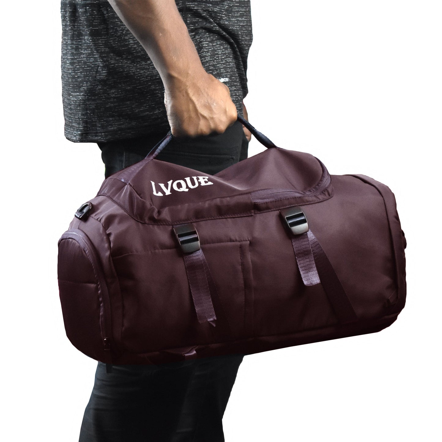 New 4in1 Bag | Travel Bag | Gym Bag | Carry Shoe |  V10 Coffee Color