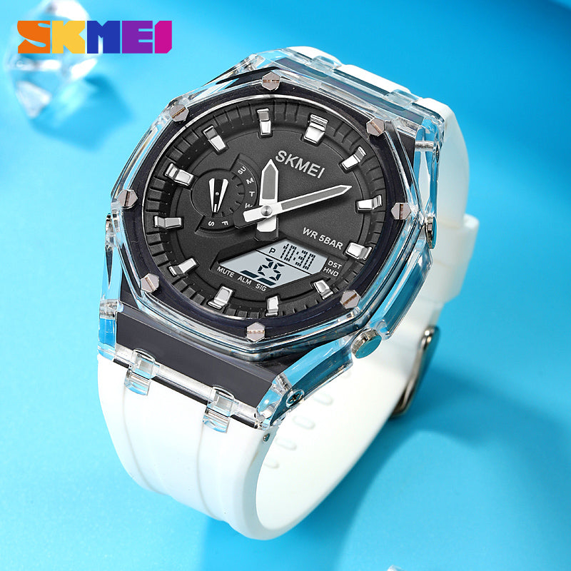 SKMEI 2100 New Fashion Digital Analog Quartz Watch