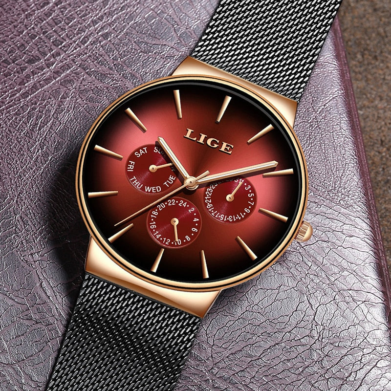 Original Lige Quartz Watch - Lige 06