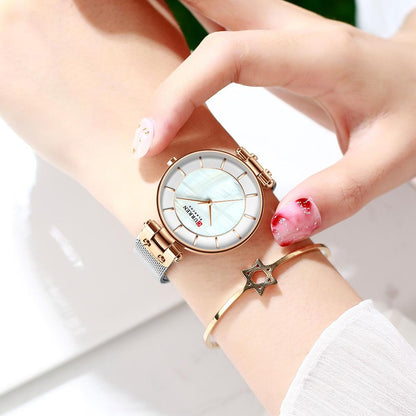 Original Trendy Stylish Stainless Steel CURREN Watch for Women | Curren L 05