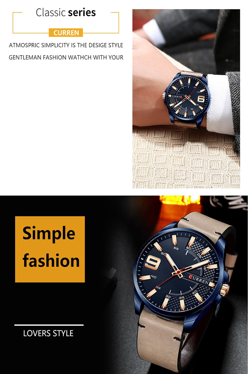 Trendy Stylish Stainless Steel Original CURREN Watch for Men | Curren 32