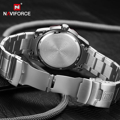 Original NAVIFORCE Stylish Waterproof Quartz Watch for Men | NF 49