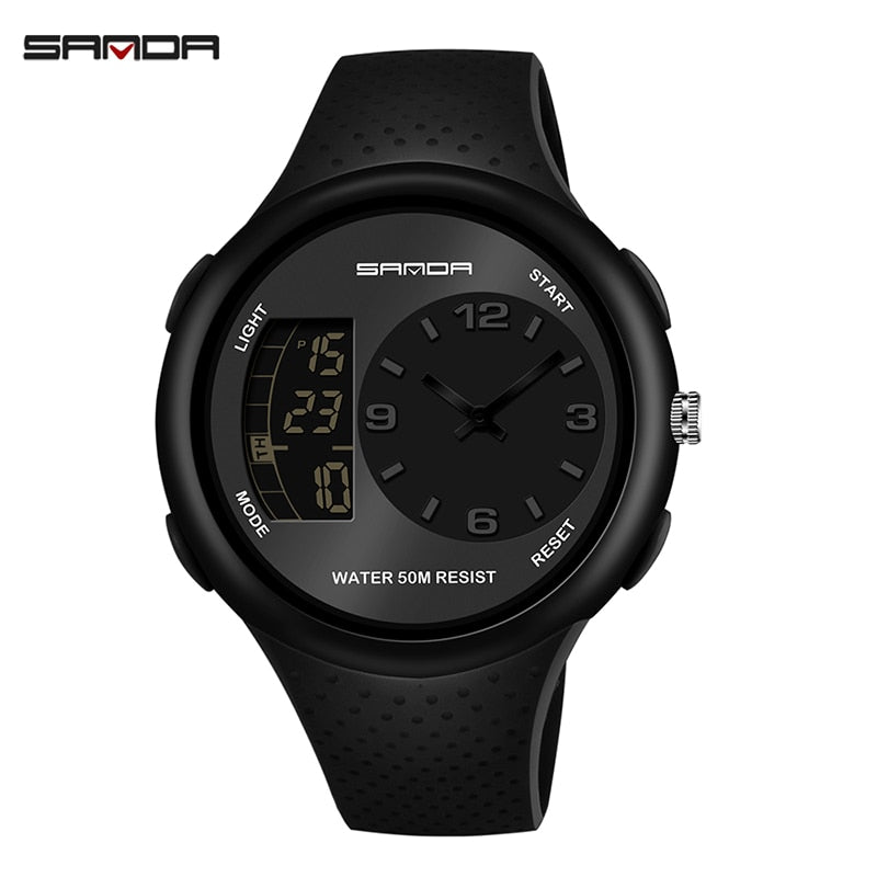 SANDA Dual Sports Original LED Digital Watch - Sanda 03