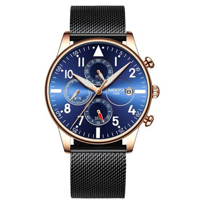 Stock Clearance Offer - Original Nibosi Luxury Watch For Men - NBC 23