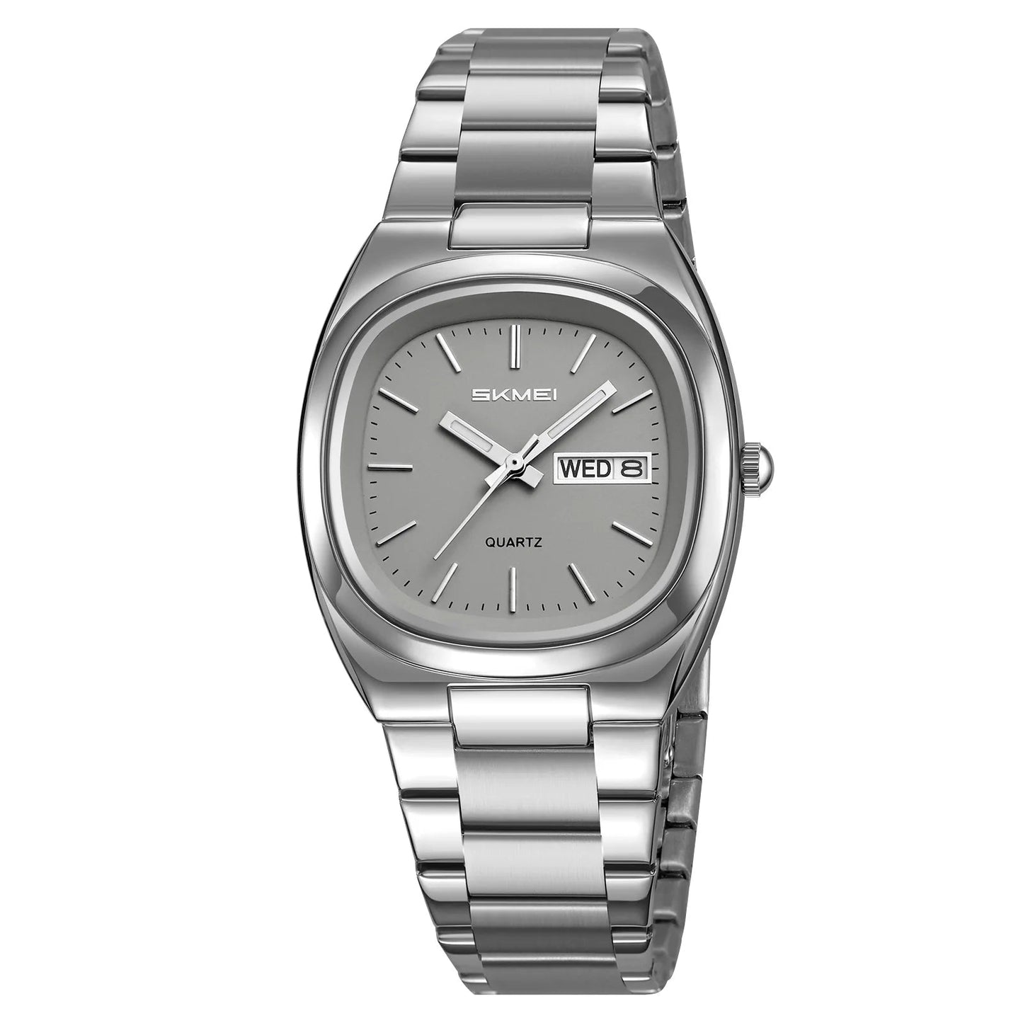 Original SKMEI Watch | 100% Authentic | SKMEI 2420 Silver Gray