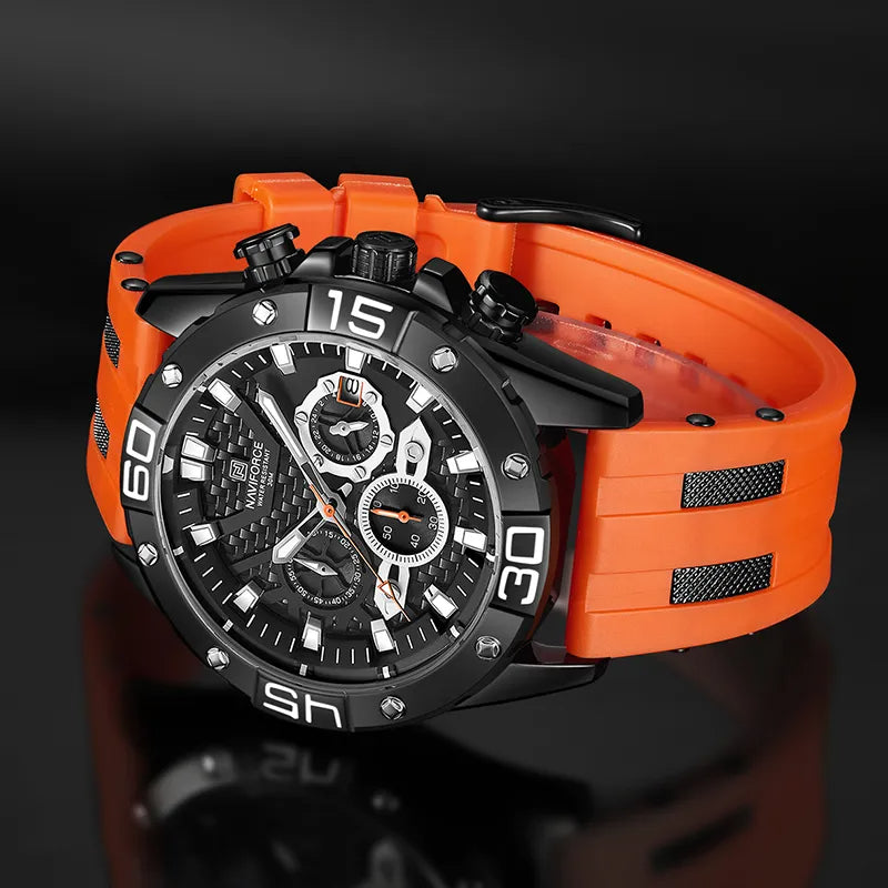 Original NAVIFORCE Chronograph Watch | Naviforce 8019