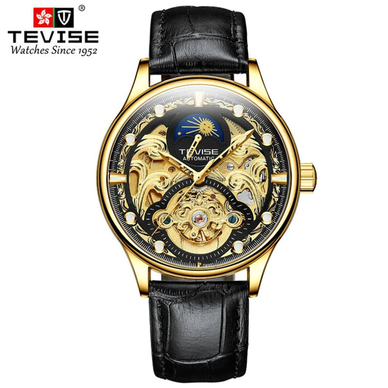 Luxury Tevise Mechanical Automatic Premium Quality Watch - Tevise 21