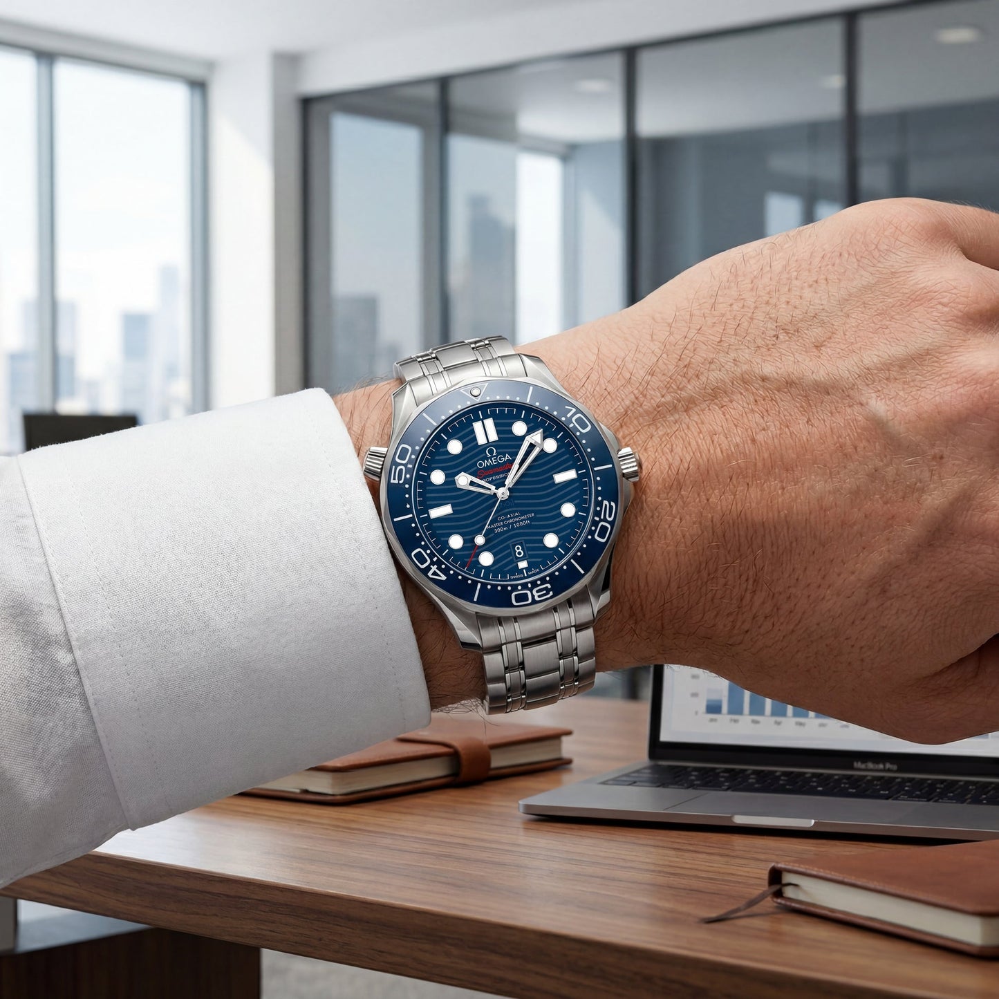 Luxury Premium Quality Automatic Mechanical Watch | OMGA Watch 7800 A