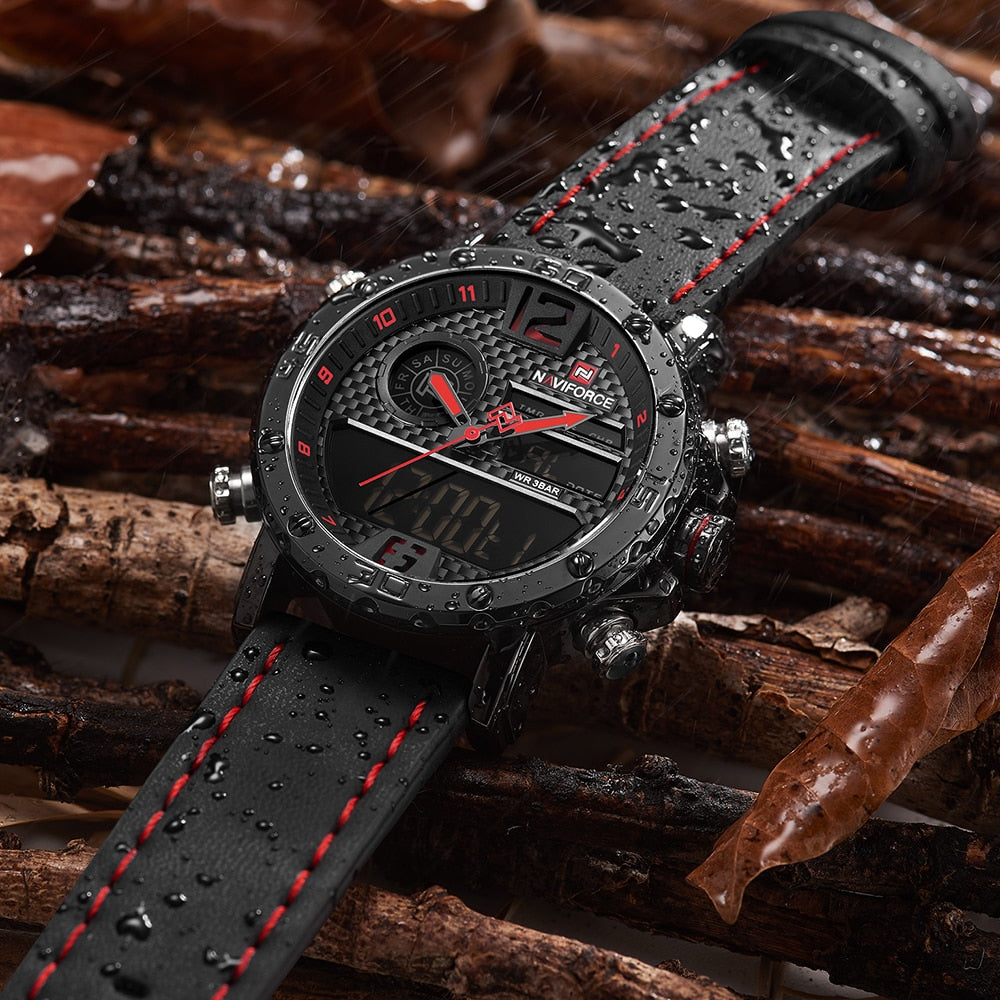 Original NAVIFORCE Stylish Waterproof Quartz Watch for Men | NF 39