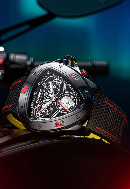 FOXBOX Luxury Quartz Waterproof Chronograph Watch | Foxbox 01