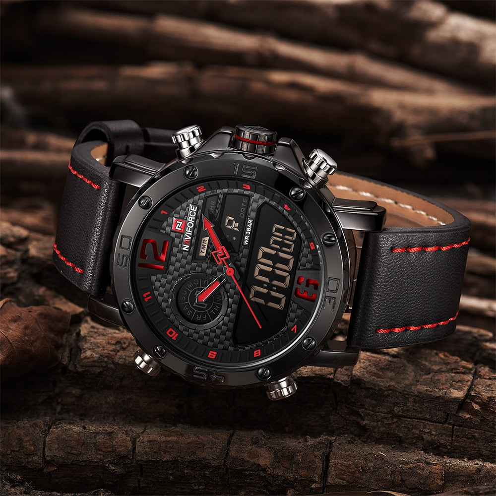 Original NAVIFORCE Stylish Waterproof Quartz Watch for Men | NF 39