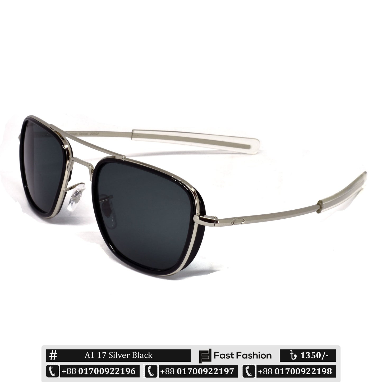 AO Shape Diamond Hard Scratch Protection Sunglass for Men | A1 17