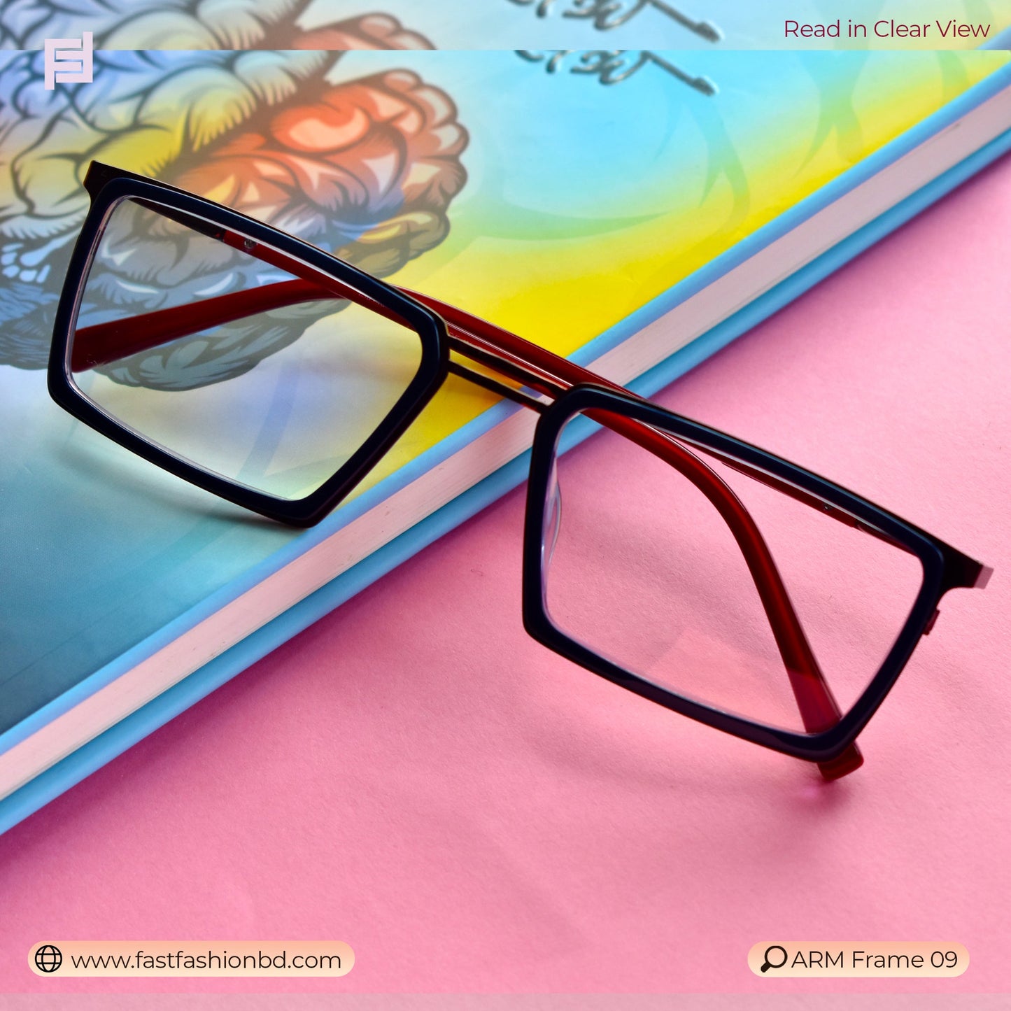 Premium Quality Trendy Stylish Optic Frame | ARM Frame 09