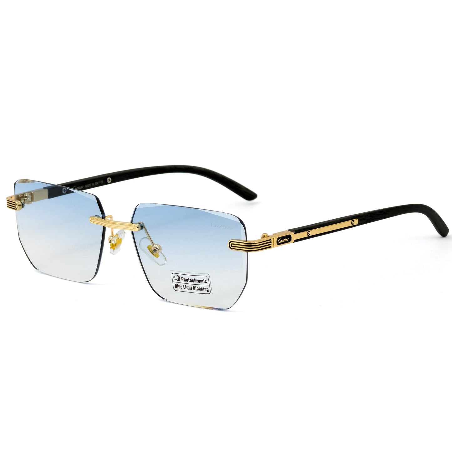 CARTIER Rimless Photochromic Sunglass | CRTR 77 A