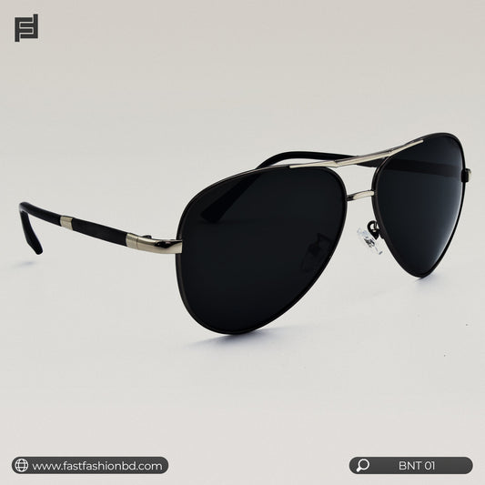 New Stylish Trendy Pilot Shape Business Class Polarized Sunglass | BNT 01