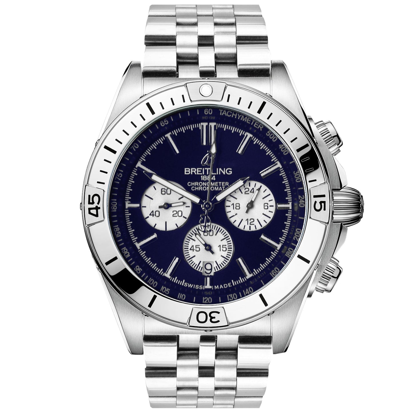 BREITLING Premium Quality AA Chronograph Quartz Watch | BRTLING Watch C1002