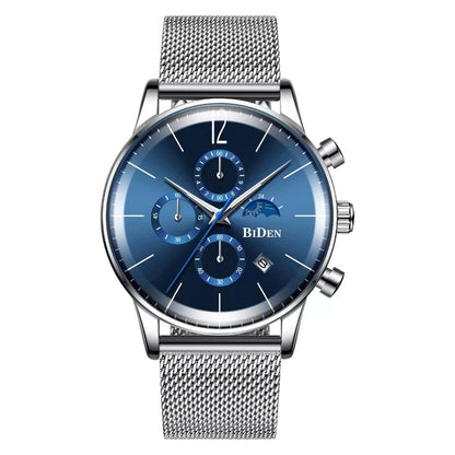 Premium Quality Business Class Quartz Watch For Men - Biden 14