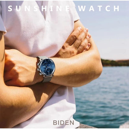 Premium Quality Business Class Quartz Watch For Men - Biden 14