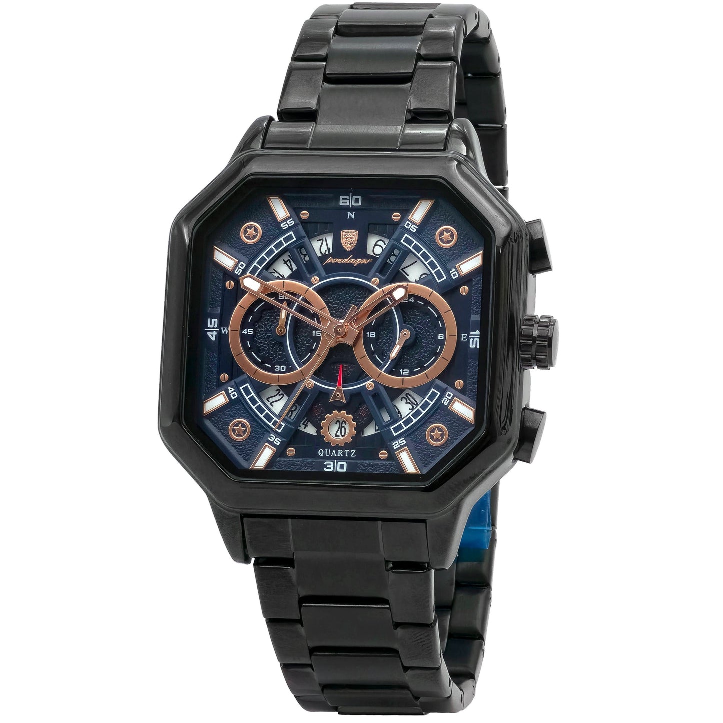 Premium Quality Quartz Watch | Poedagar 983 B