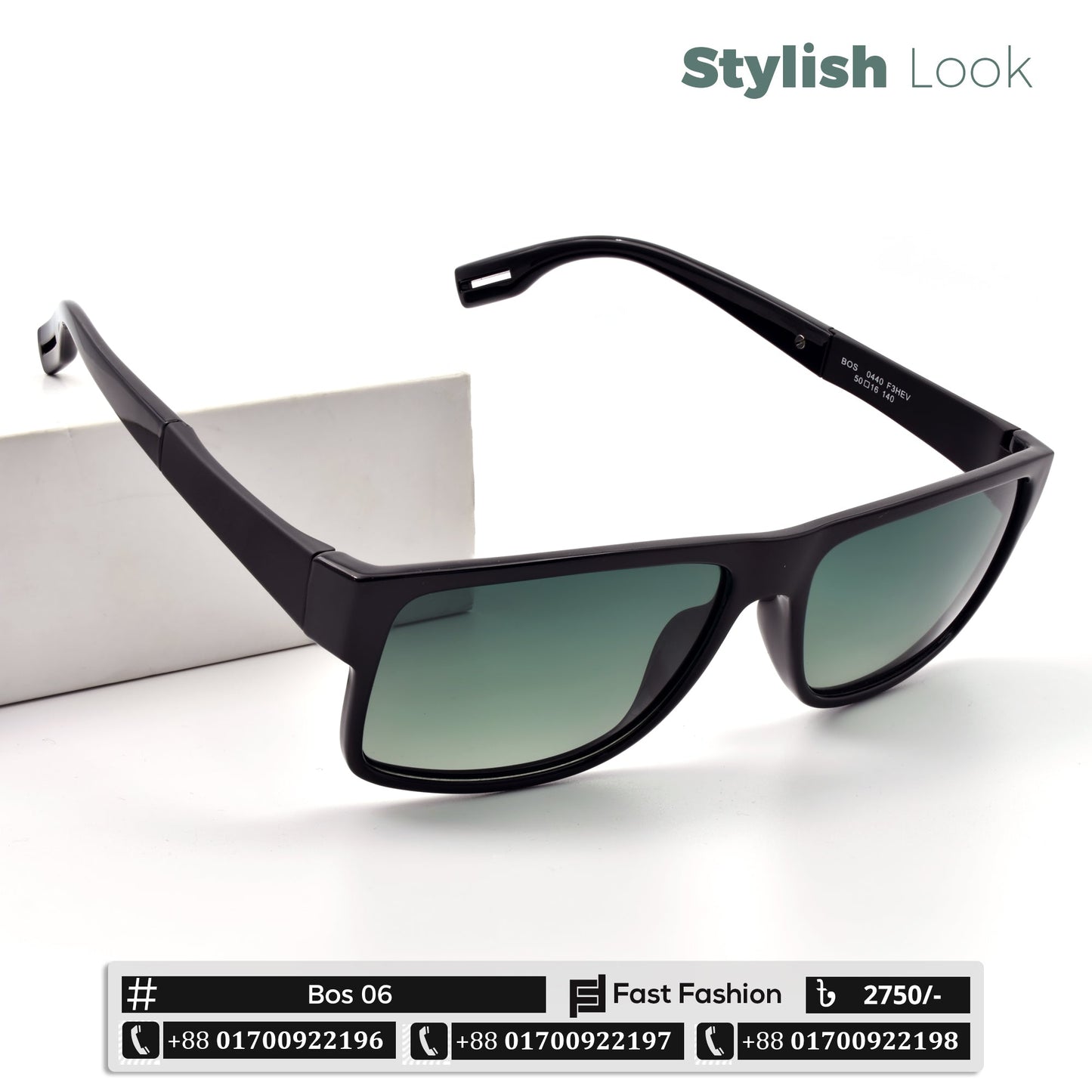 Trendy Stylish Luxury Polarized Sunglass | Bos 06 | Premium Quality