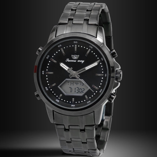 Original Dual Time Success Way Quartz Watch | SY Watch 11 C
