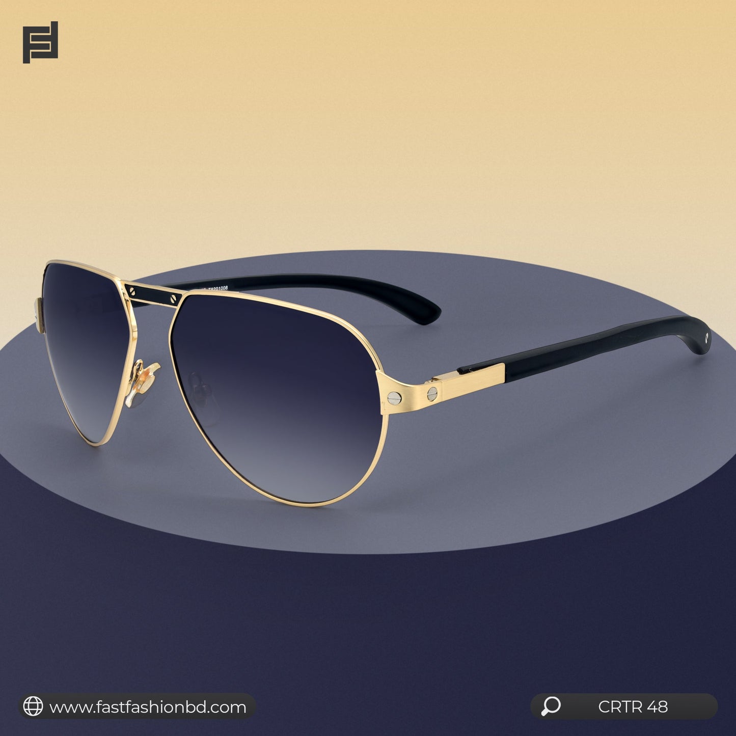 Ultra Premium Quality Polarized Sunglass | CRTR 48