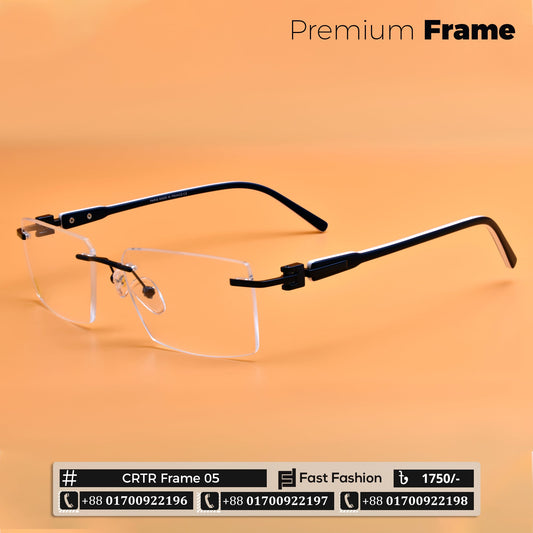 Modern Looking Trendy Stylish Optic Frame | CRTR Frame 05 | Premium Quality