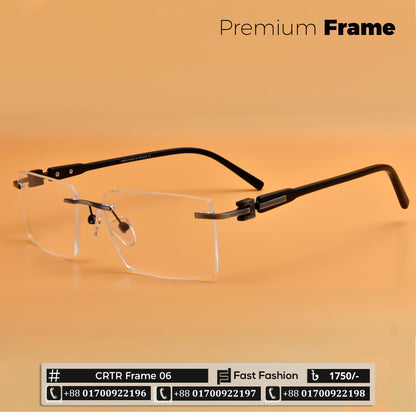 Modern Looking Trendy Stylish Optic Frame | CRTR Frame 06 | Premium Quality