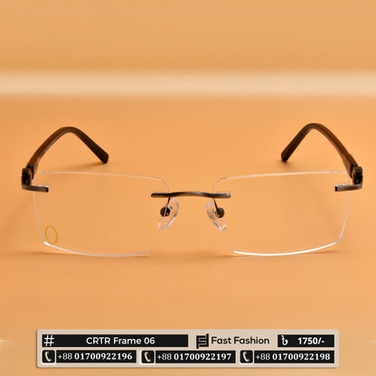 Modern Looking Trendy Stylish Optic Frame | CRTR Frame 06 | Premium Quality